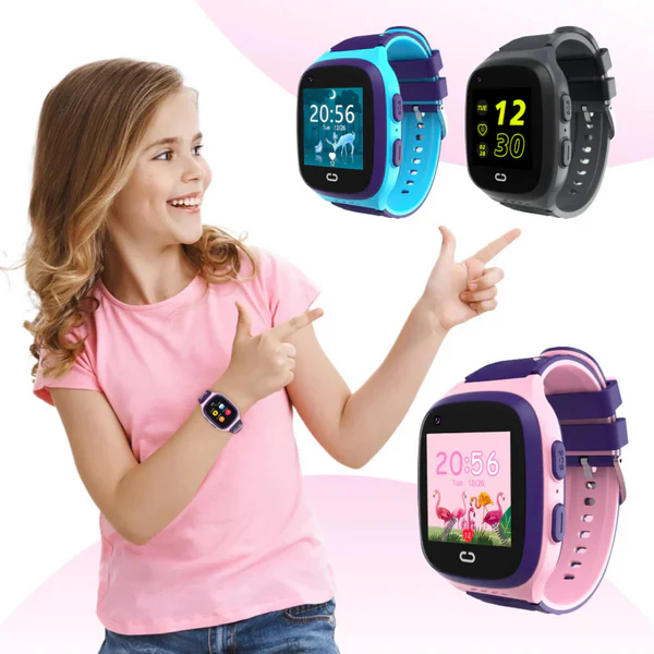 4G GPS Connected Watch for Kids – Real-Time Tracking & Parental Safety – Image 2