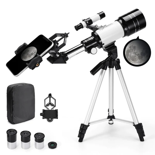Télescope Astronomique Haute Précision – Kit Complet avec Oculaires Interchangeables