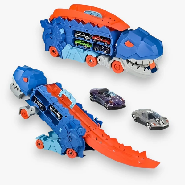 Camion Dinosaure Transformable avec Piste Modulable – Coffret d’Aventure pour Enfants – Image 7