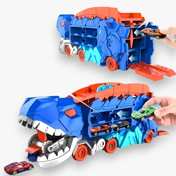 Camion Dinosaure Transformable avec Piste Modulable – Coffret d’Aventure pour Enfants – Image 6