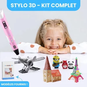 Stylo 3D Éducatif pour Enfants