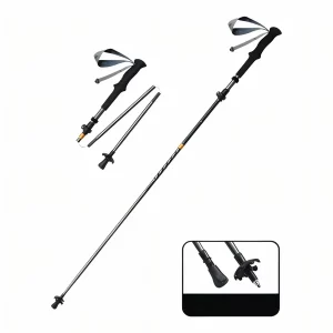 Bâton de Randonnée Pliable Carbone