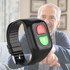 Montre GPS Intelligente pour Seniors – Localisation, Alertes SOS et Suivi Santé
